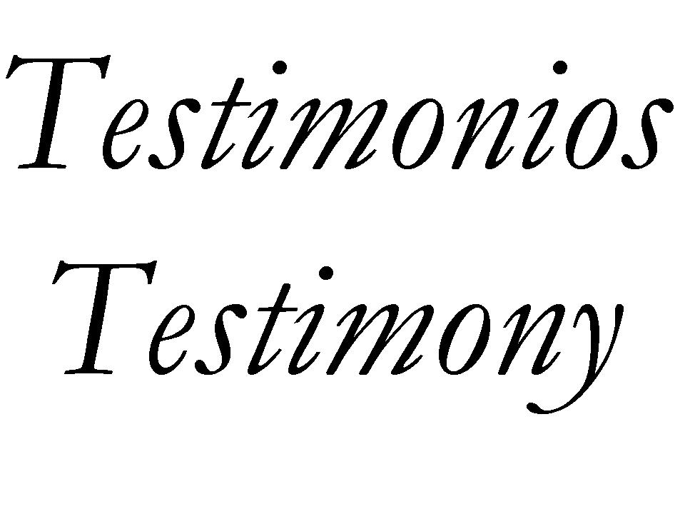 Nueva Secci�n: Testimonios!!