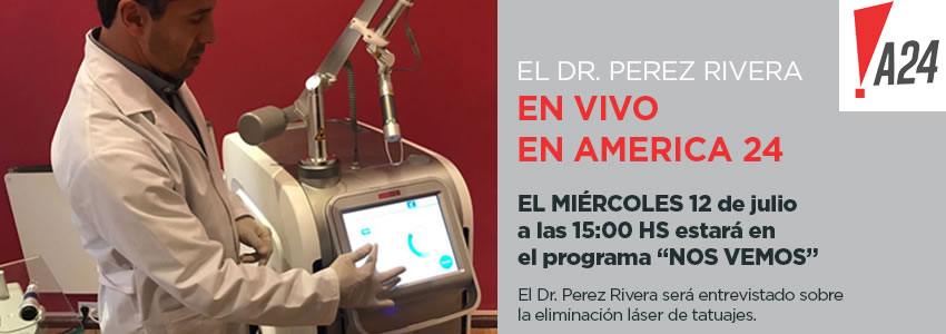 Dr. Perez Rivera en vivo en America 24 TV