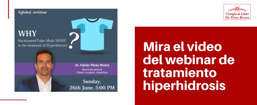 Mira el webinar de Hiperhidrosis